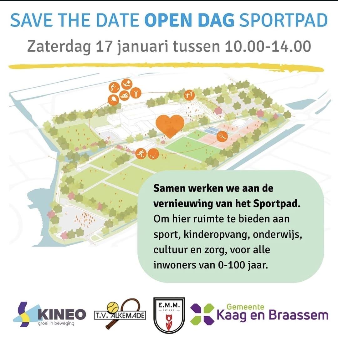 Bekijk de ontwikkelingen op het Sportpad tijdens Open Dag op 17 januari 2026