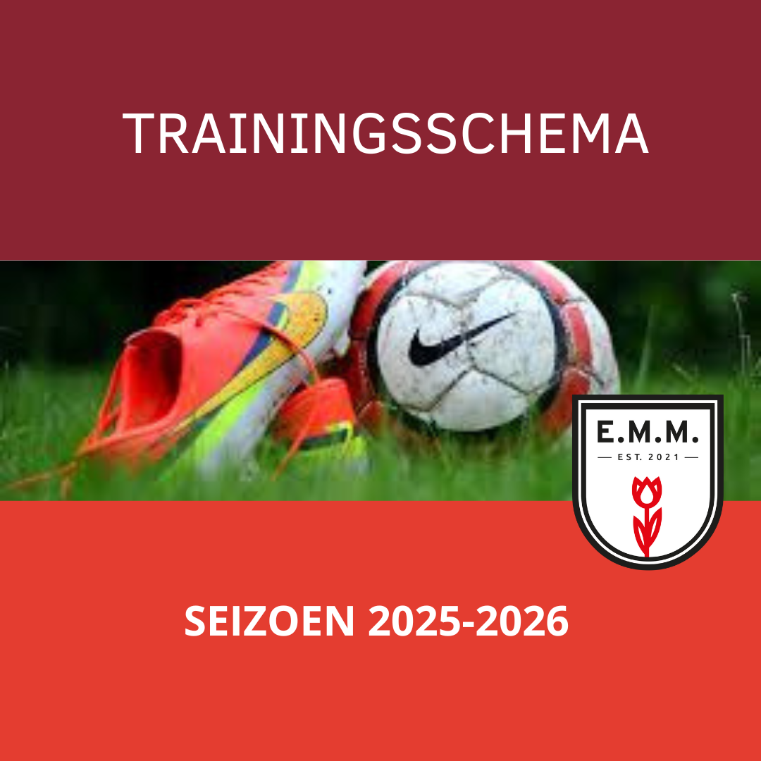 Trainingsschema 2025-2026
