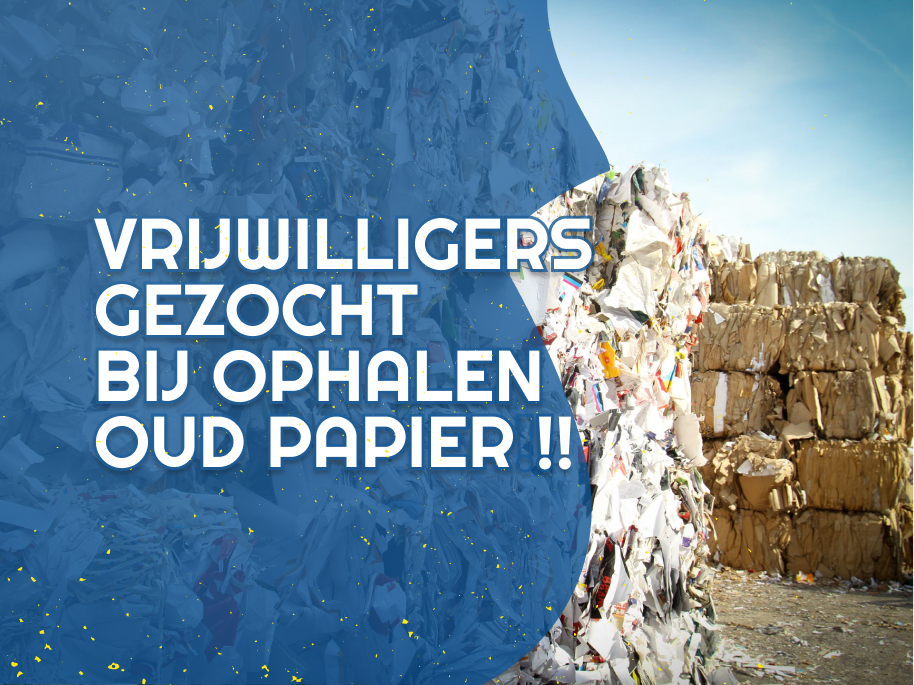Vacature Oud papier ophalers